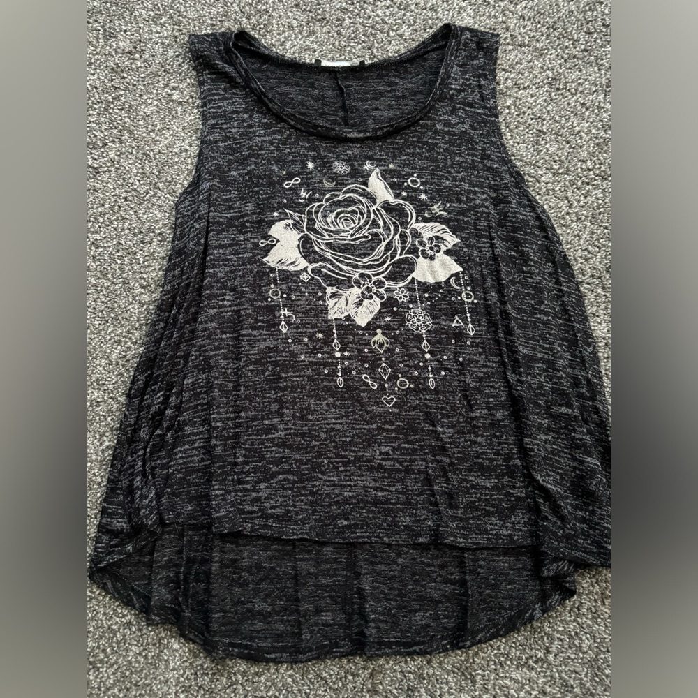 high to low tank top